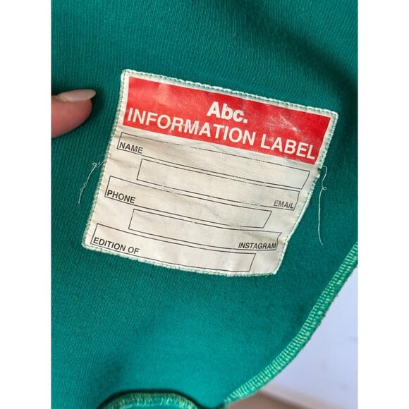 Advisory Board‎ Crystals Abc Guess Union Men Small Green Planet Saving Hoodie - Picture 8 of 15
